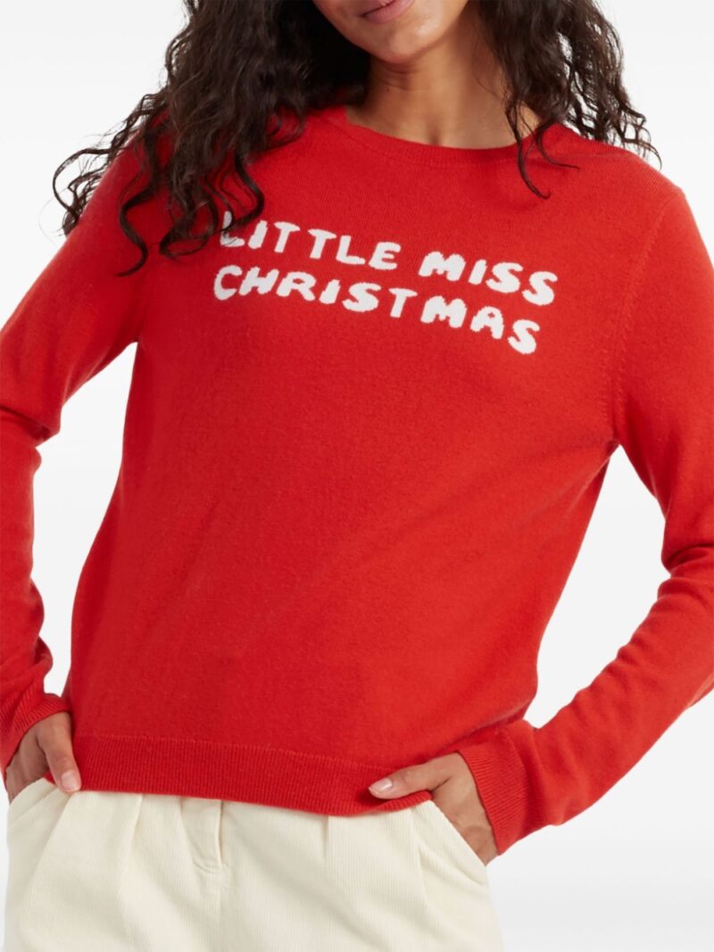 Chinti & Parker  Little Miss Christmas sweater