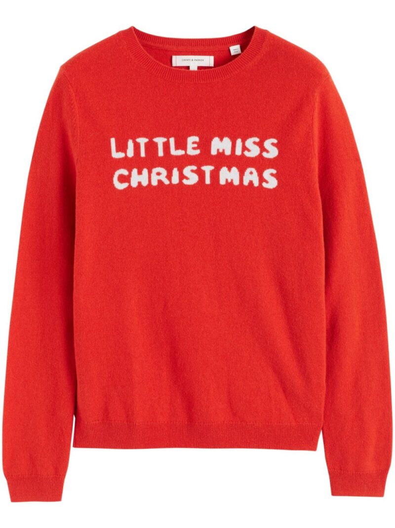 Chinti & Parker  Little Miss Christmas sweater