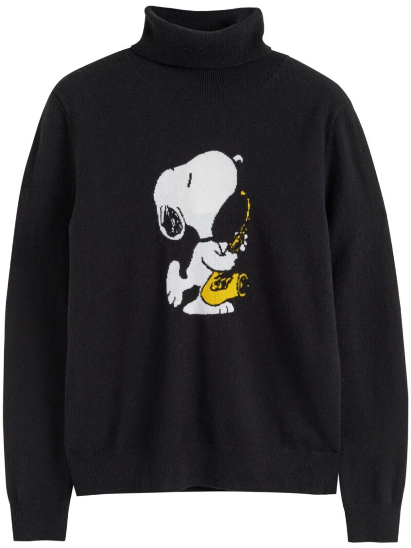 Chinti & Parker  Snoopy Saxophone sweater