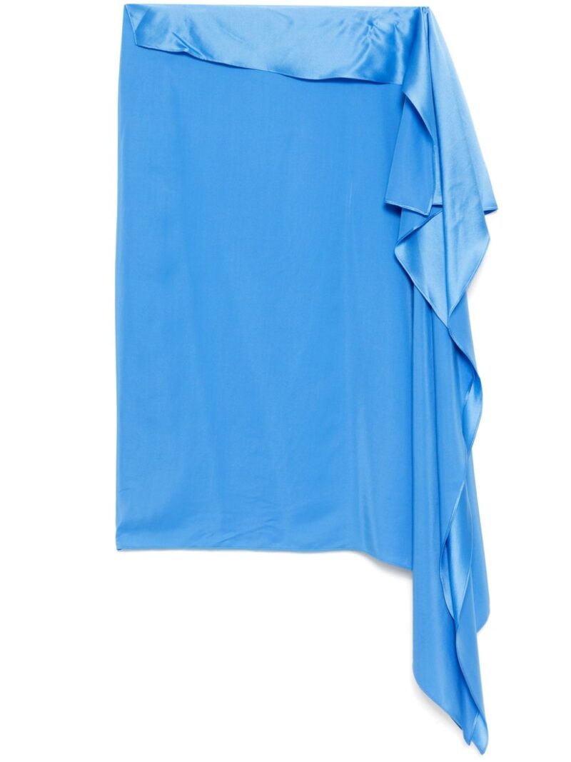 Christopher Esber  crosscut silk skirt