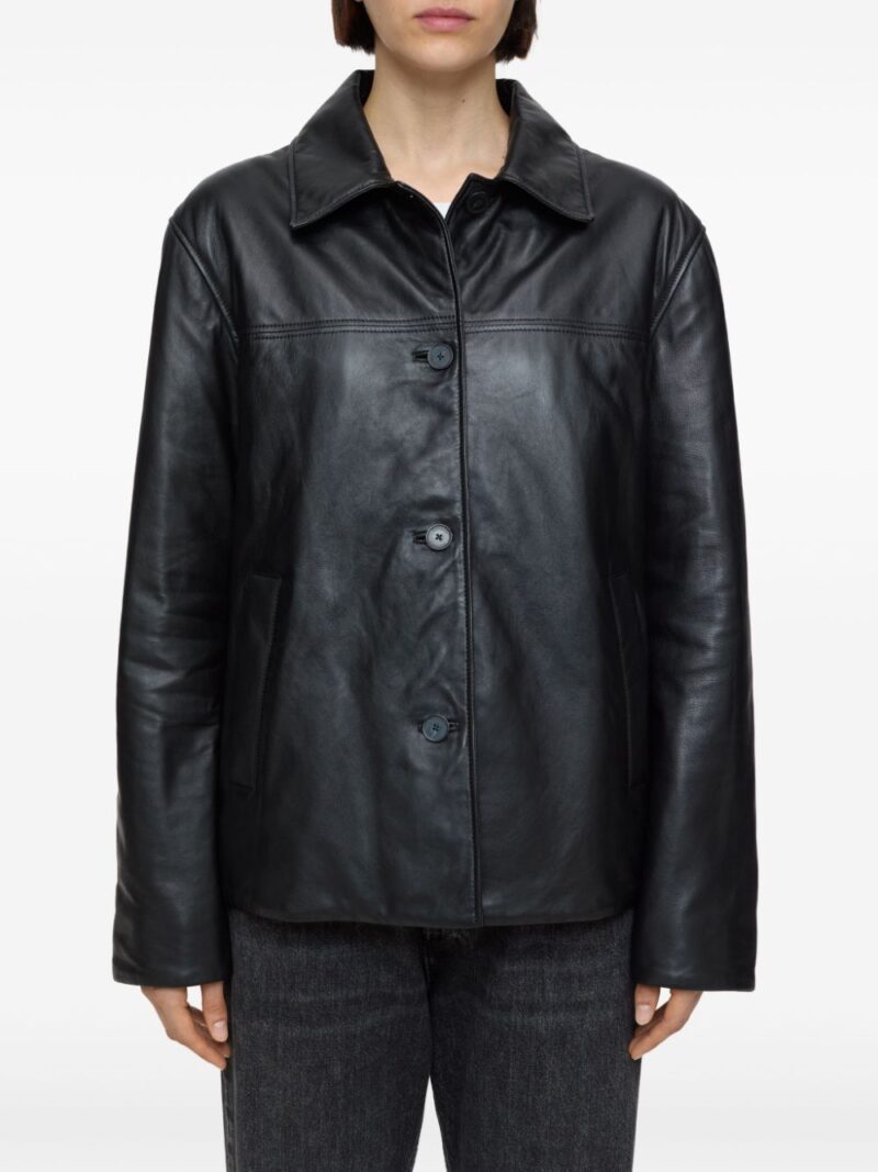 Closed leather jacket