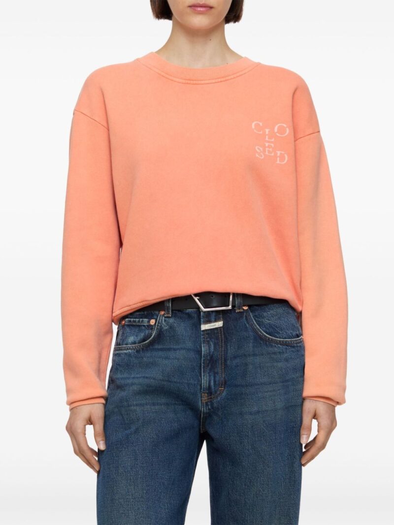 Closed printed sweatshirt