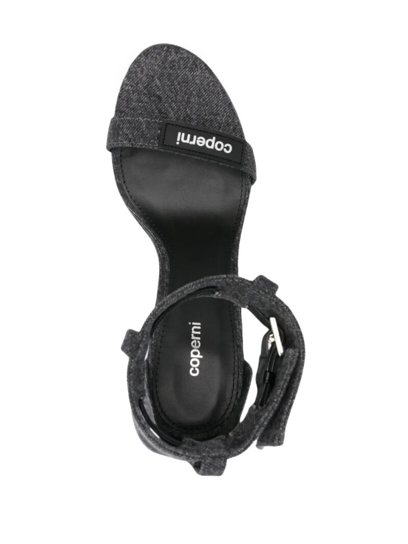 Coperni  100mm denim sandals