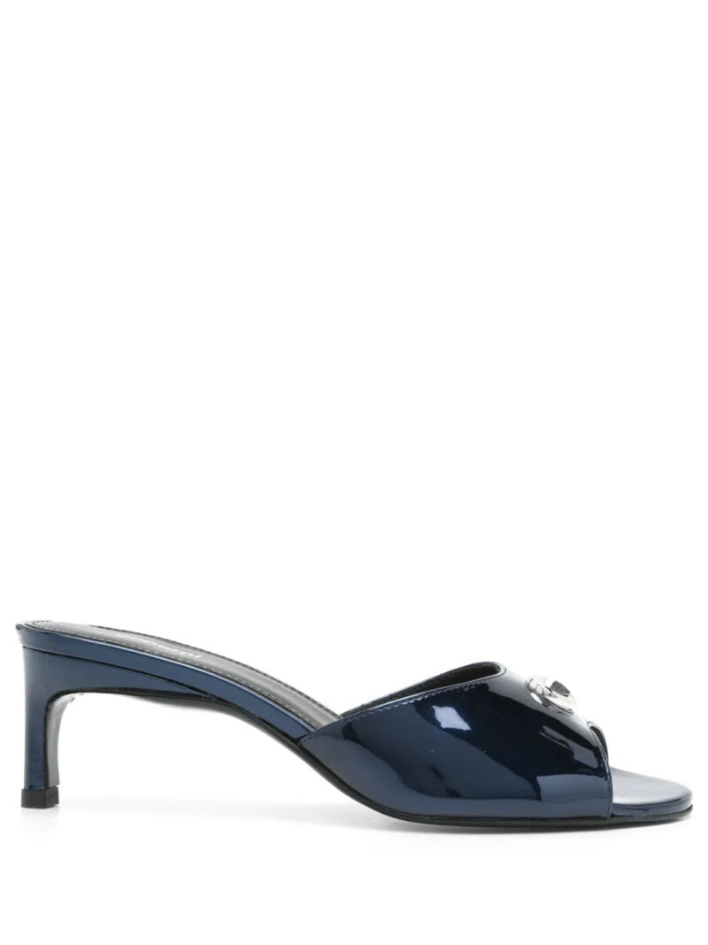 Coperni 65mm logo-plaque sandals