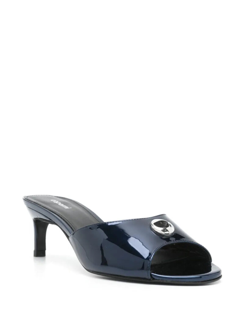 Coperni 65mm logo-plaque sandals