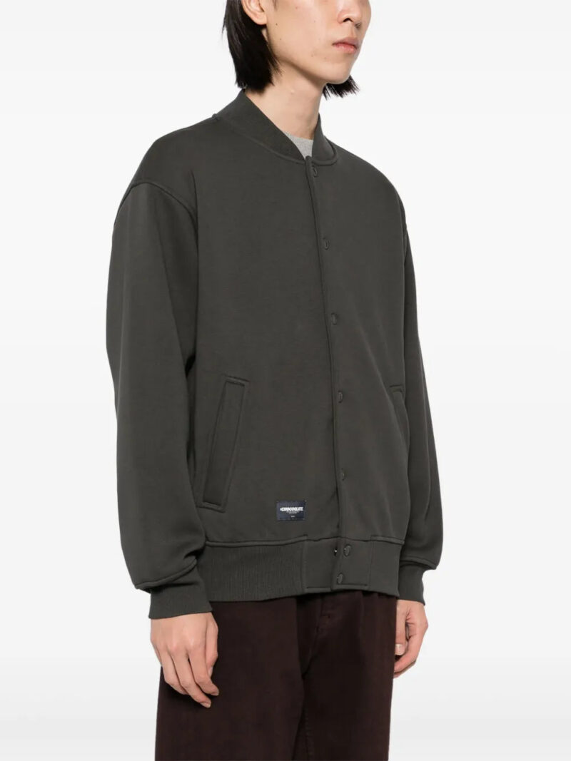 CHOCOOLATE  logo-patch bomber jacket