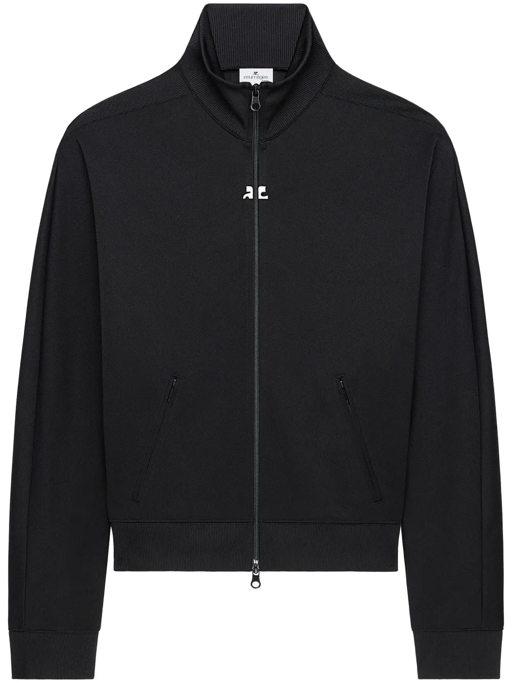 Courrèges logo-embroidered track jacket