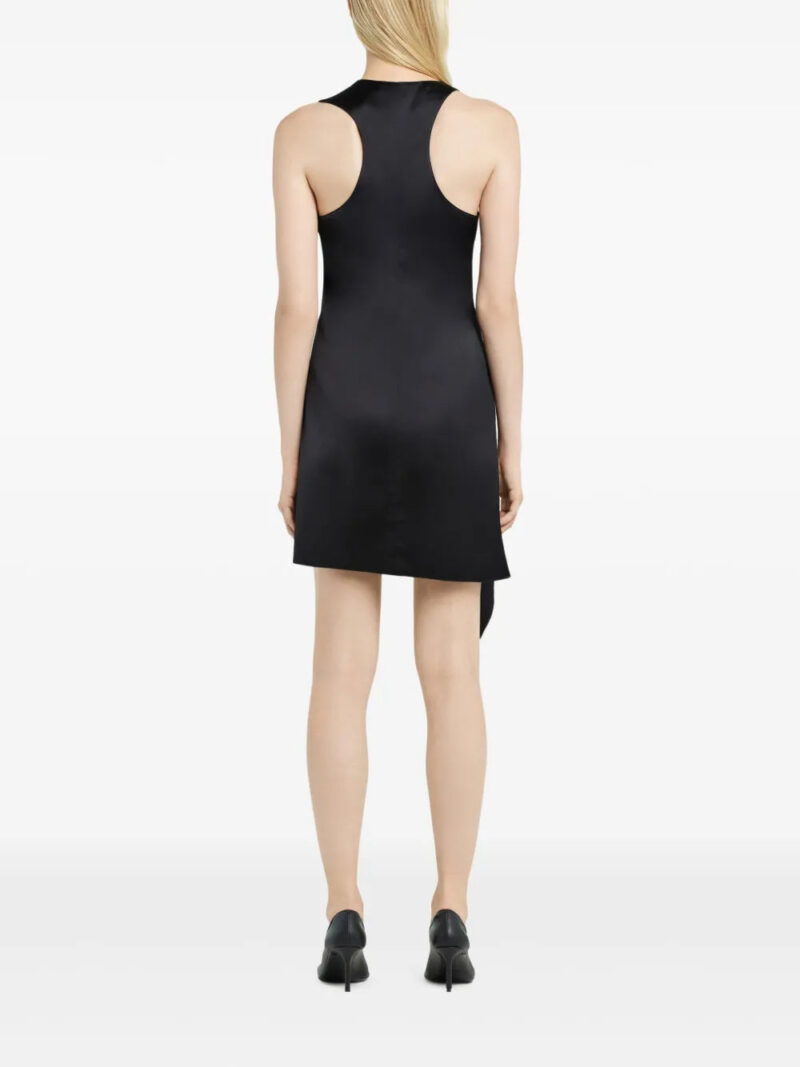 Courrèges  double-buckle satin dress