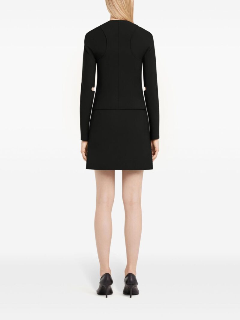 Courrèges Heritage Clipped mini skirt