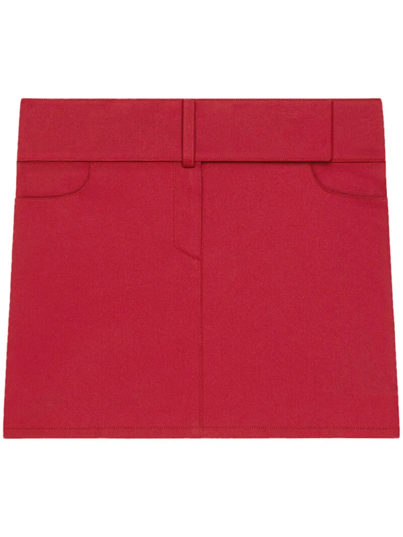 Courrèges  belted mini skirt