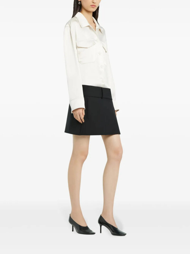 Courrèges belted mini skirt