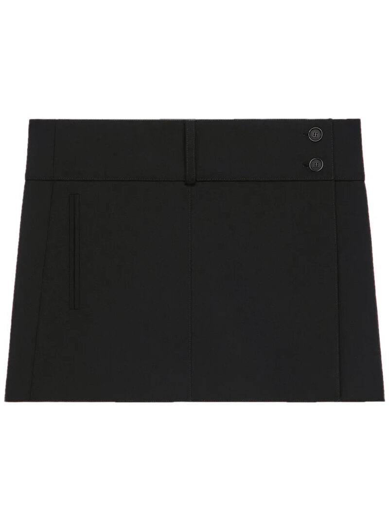 Courrèges  belted mini skirt
