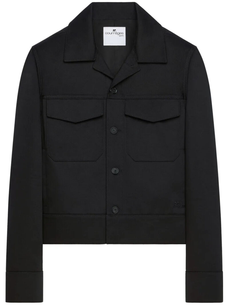 Courrèges  flap-pocket shirt jacket