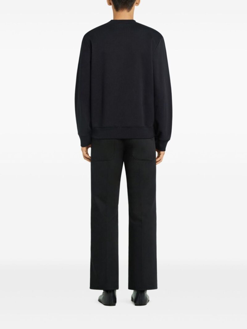 Courrèges  buttoned jersey sweatshirt