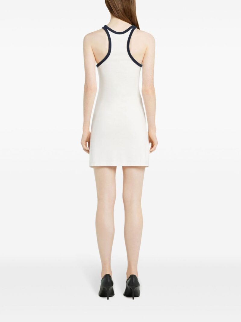 Courrèges cotton scuba dress