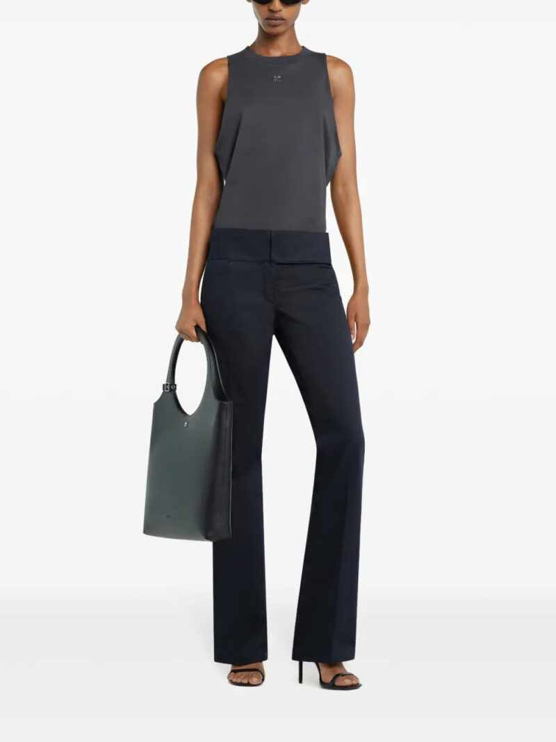 Courrèges drop-armholes tank top