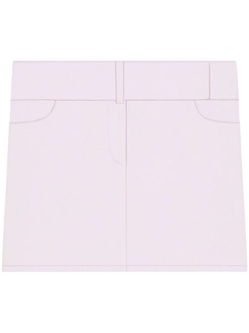 Courrèges  belted mini skirt