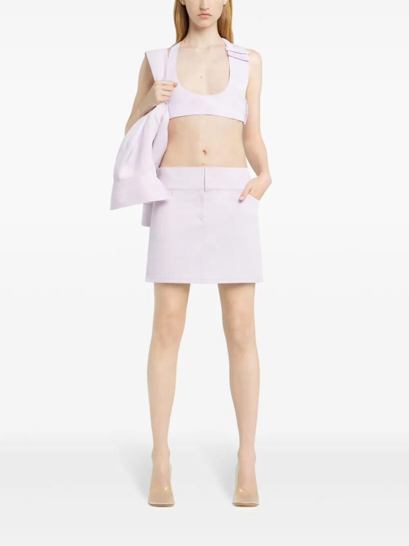 Courrèges  belted mini skirt