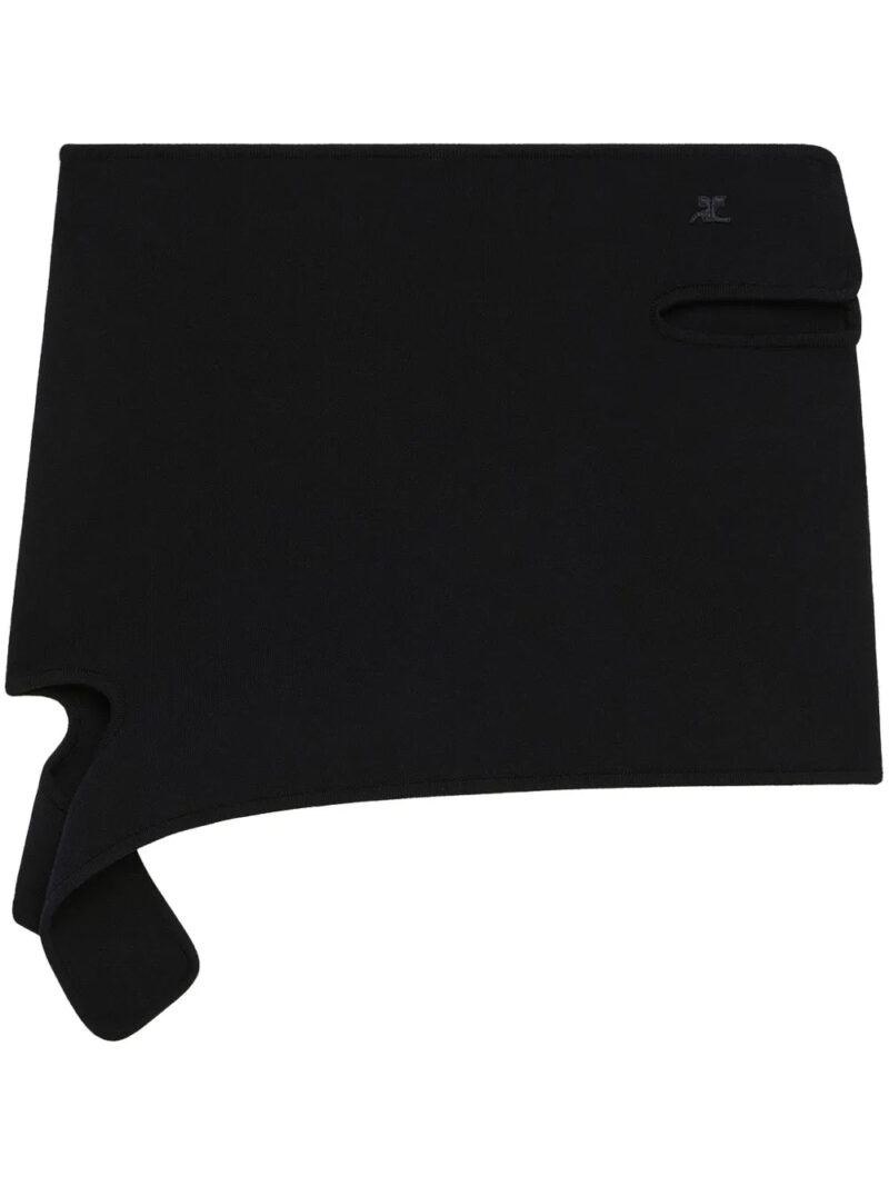 Courrèges  loop-knit mini skirt