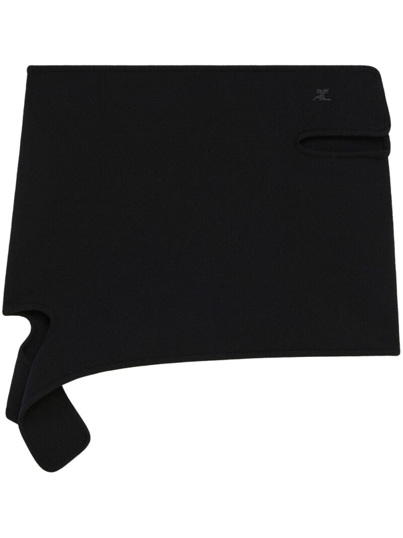 Courrèges  loop-knit mini skirt
