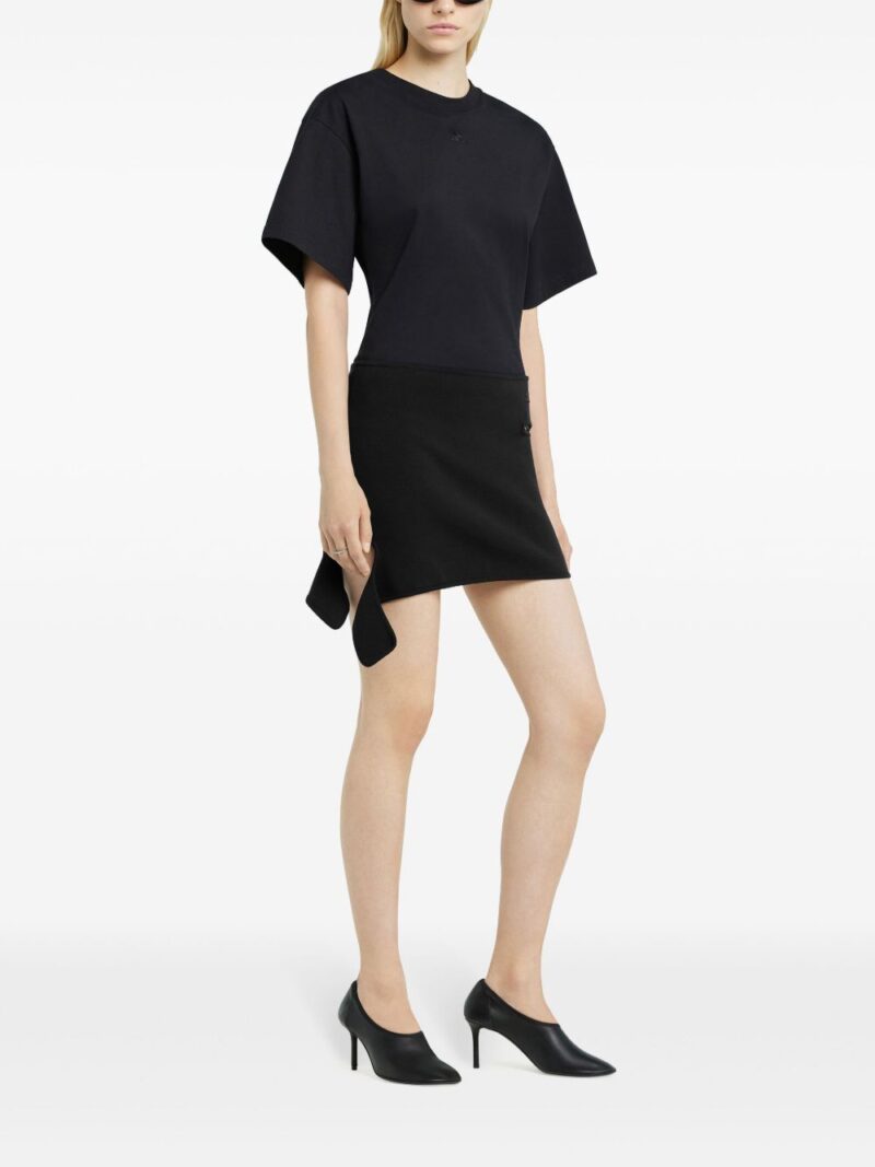 Courrèges  loop-knit mini skirt