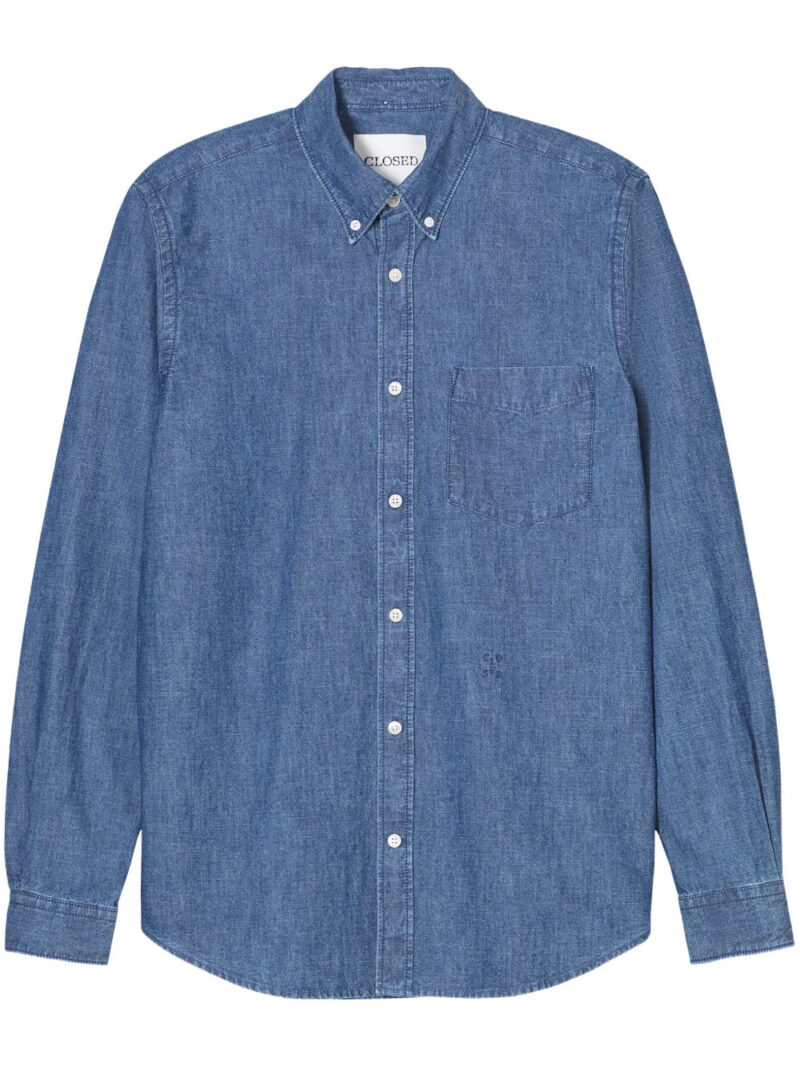Closed  button-up shirt