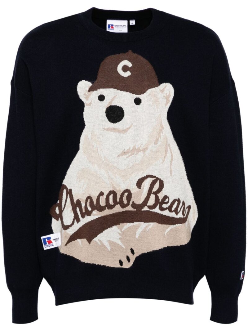 CHOCOOLATE  crew-neck jumper