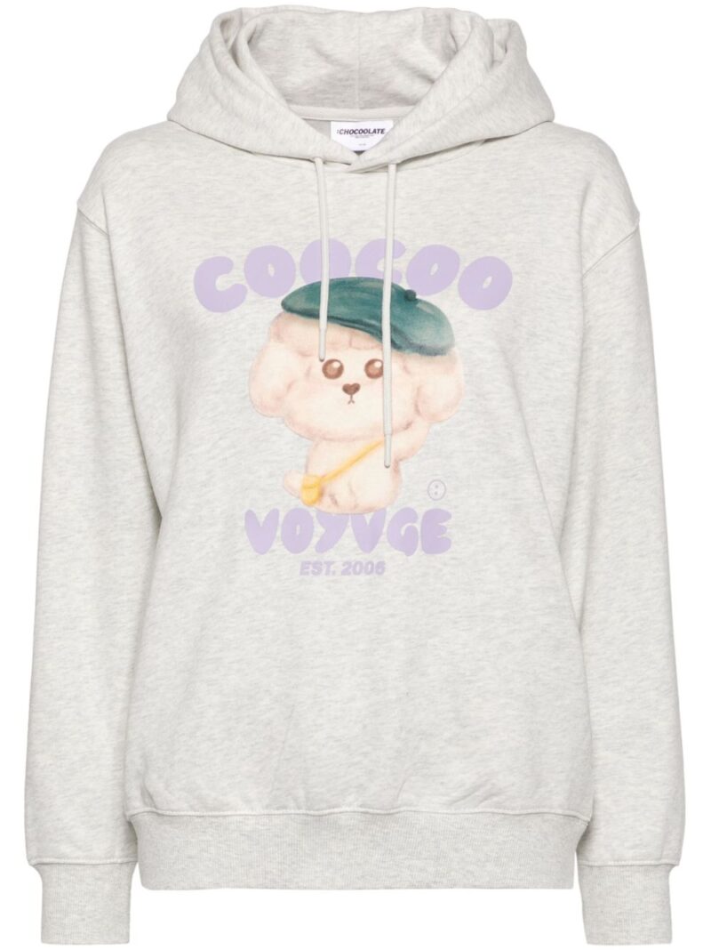 CHOCOOLATE  graphic-print hoodie