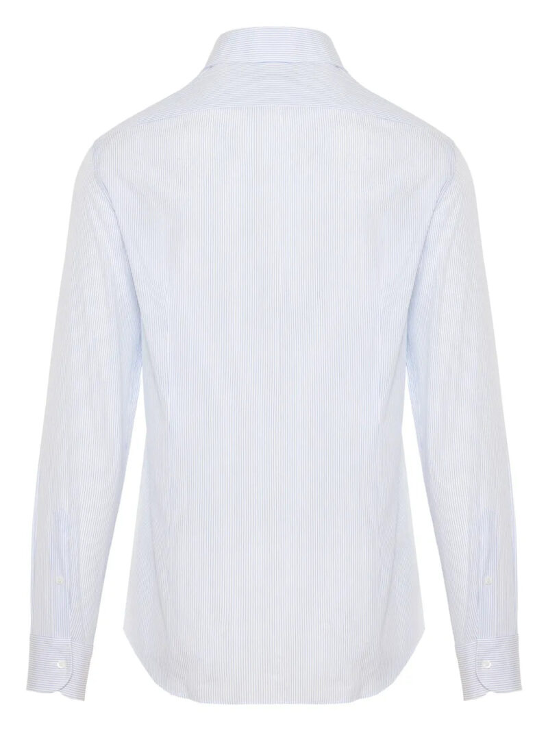 Corneliani  striped button-up shirt