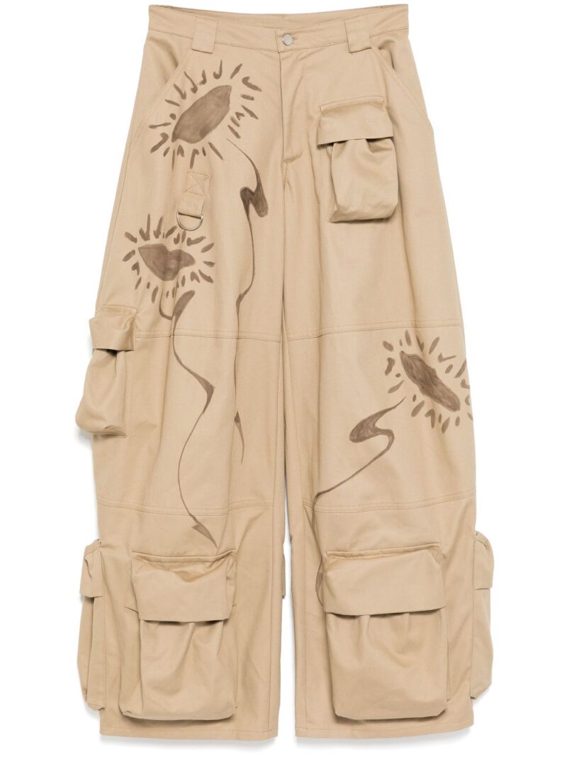 Collina Strada  Daisy Garden cargo trouser