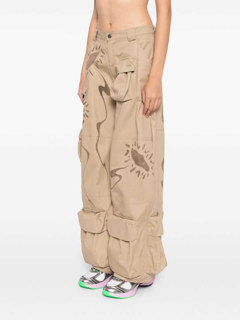 Collina Strada  Daisy Garden cargo trouser
