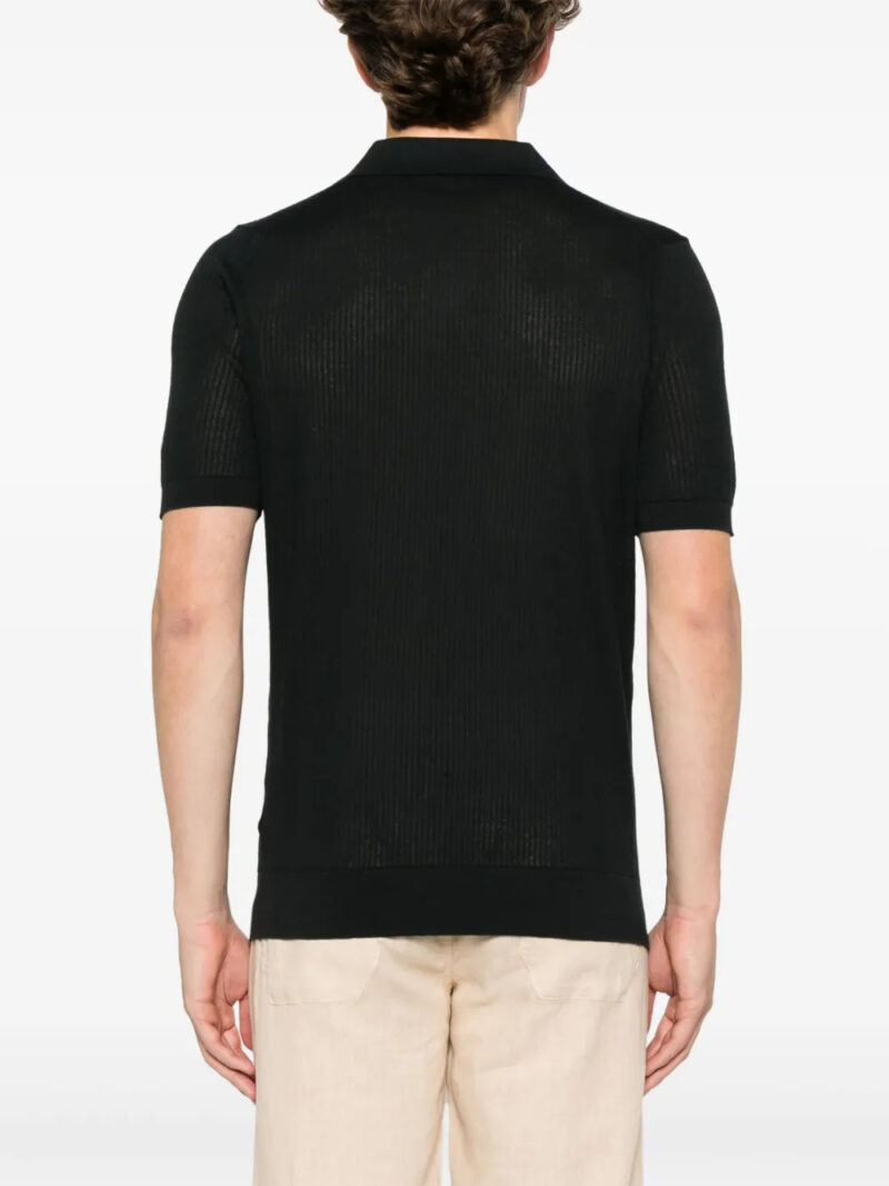 Fedeli ribbed polo shirt