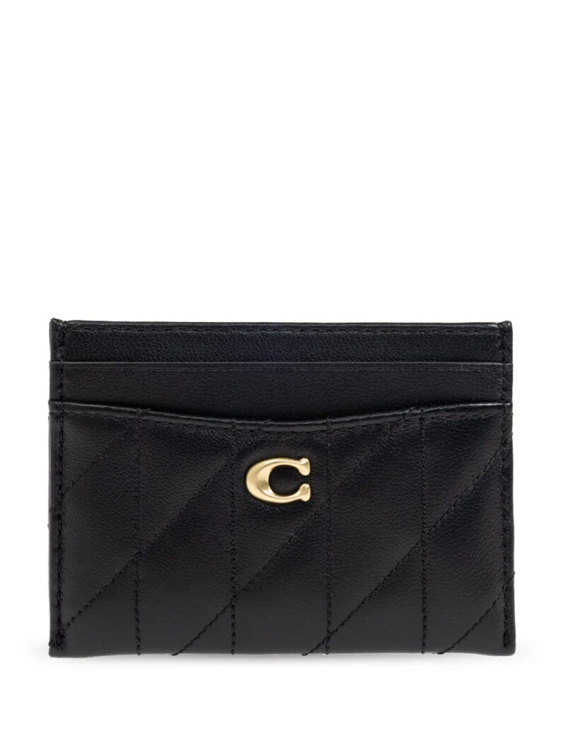Coach  Essential leather card holder