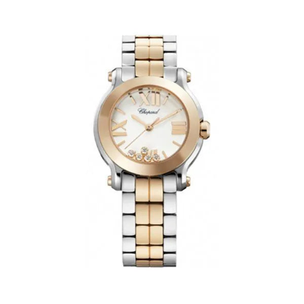 Chopard Happy Sport Two-Tone Gold/Steel Mini Ladies Watch