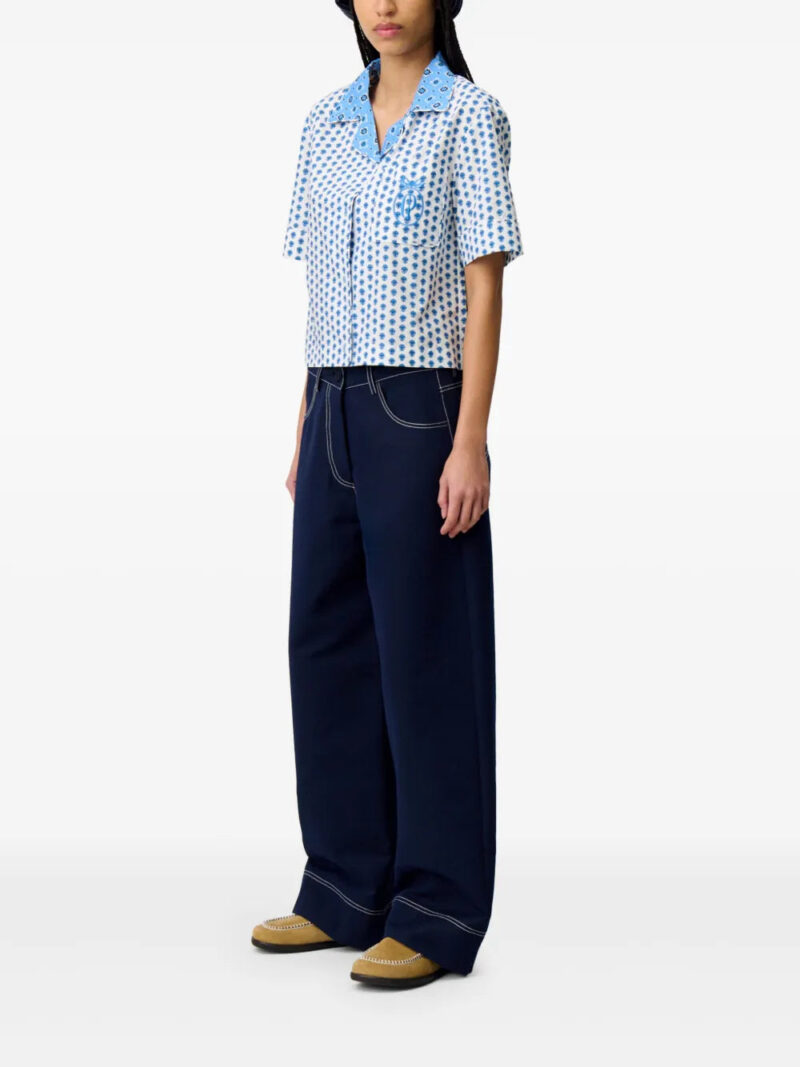 Claudie Pierlot printed shirt