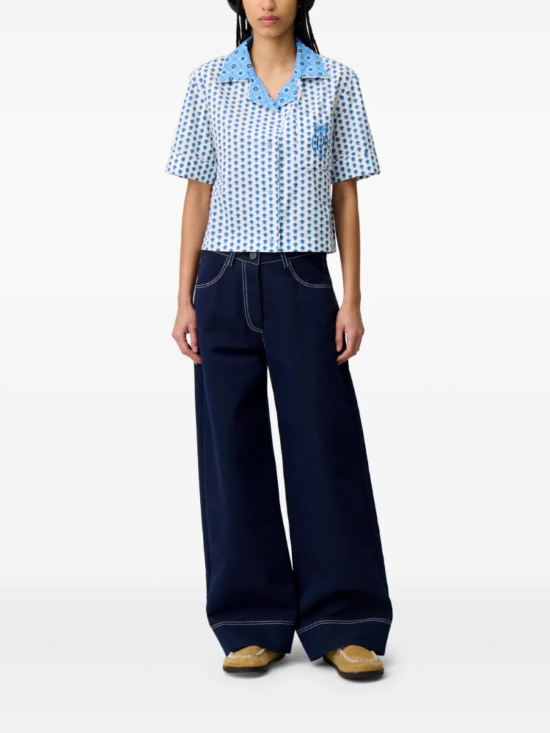 Claudie Pierlot printed shirt