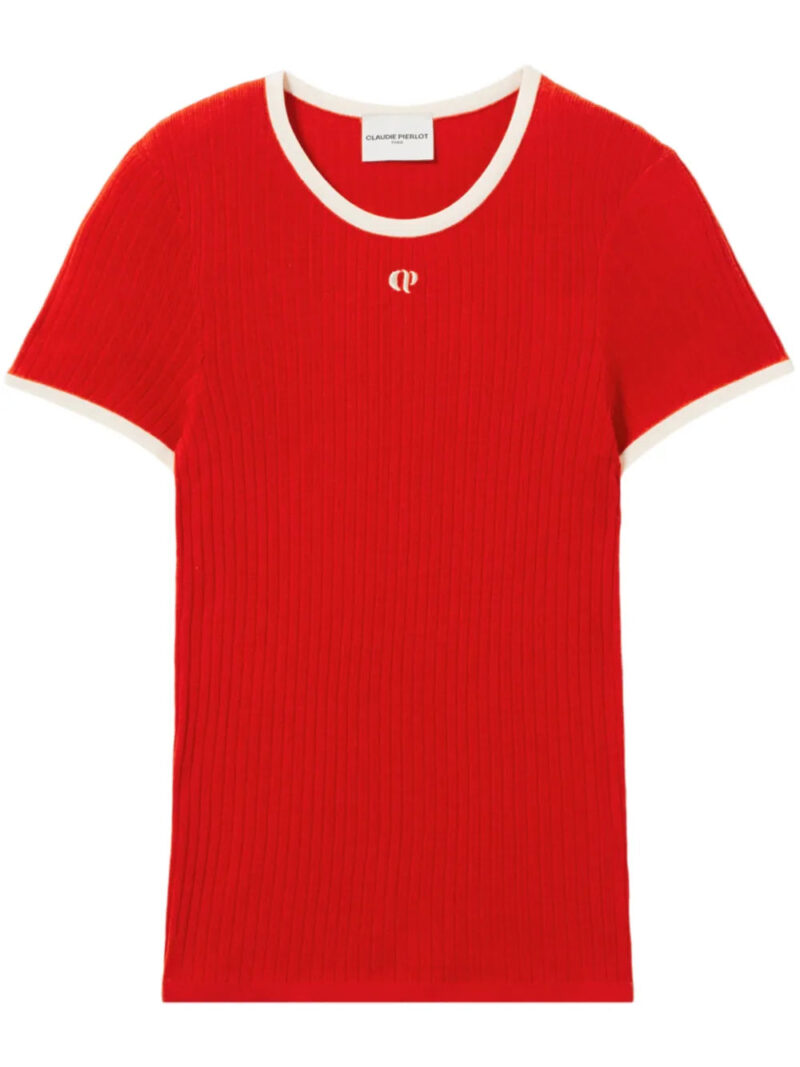 Claudie Pierlot  CP fine-knit T-shirt