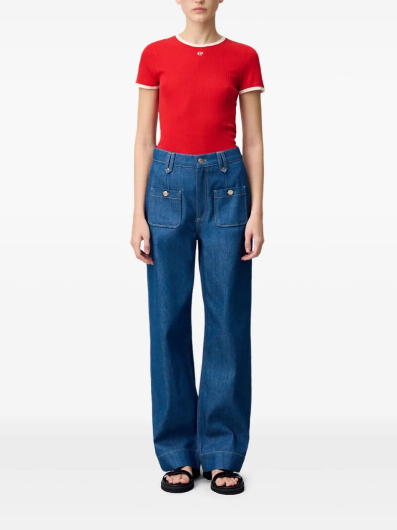 Claudie Pierlot CP fine-knit T-shirt