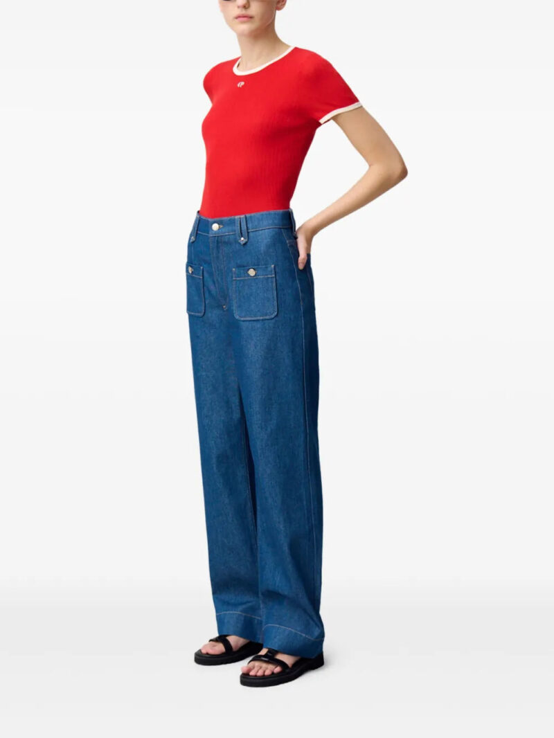 Claudie Pierlot CP fine-knit T-shirt