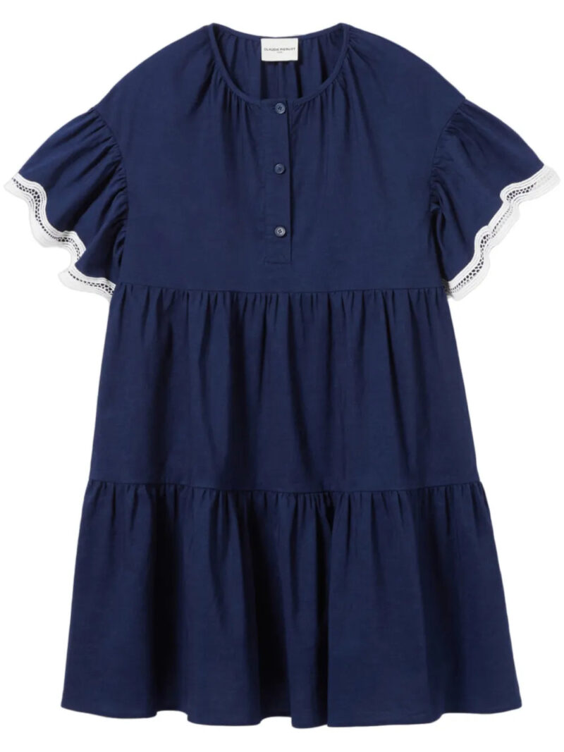 Claudie Pierlot  contrasting-trim mini dress