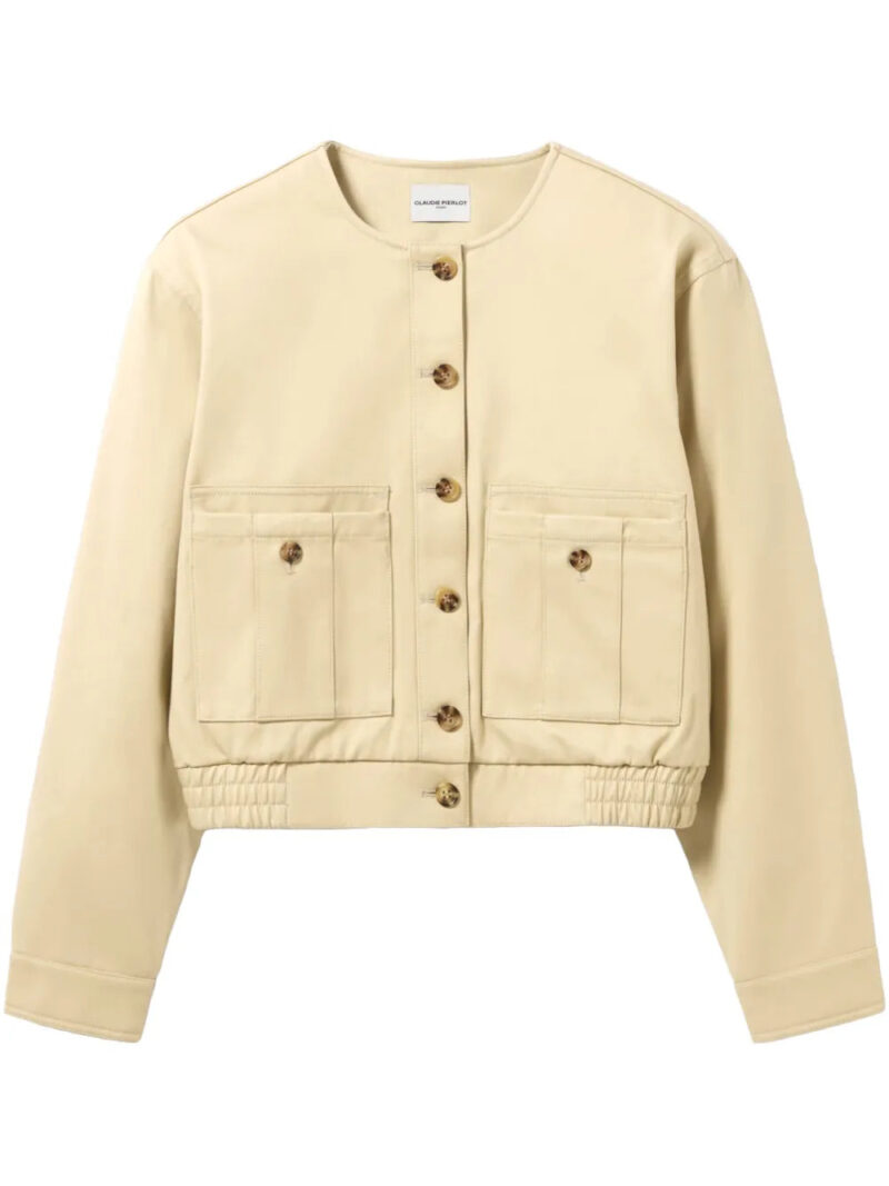 Claudie Pierlot  cotton bomber jacket