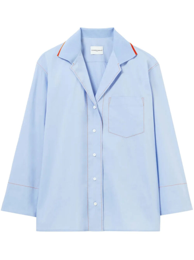 Claudie Pierlot  contrast-detail shirt