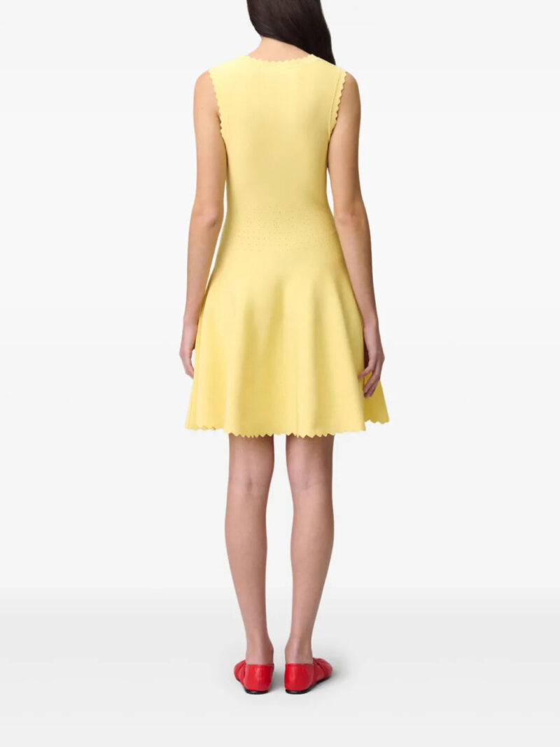 Claudie Pierlot  scallop-hem mini dress