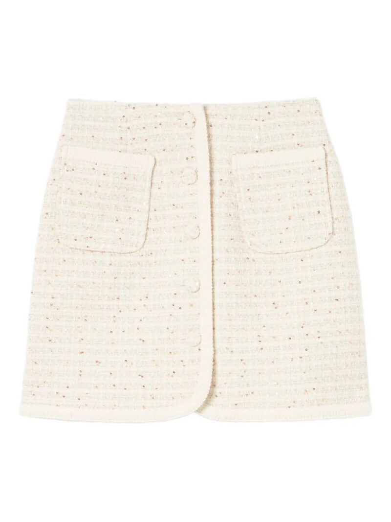 Claudie Pierlot  sequin-embellished skirt