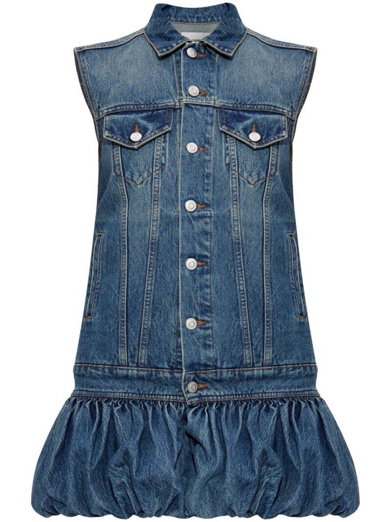Coperni  denim mini dress
