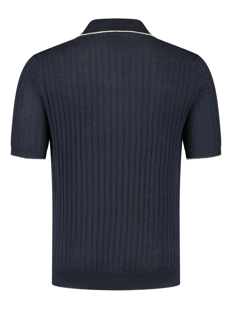Fedeli ribbed polo shirt