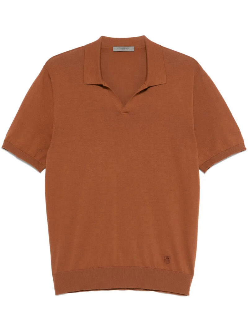 Corneliani  cotton polo shirt