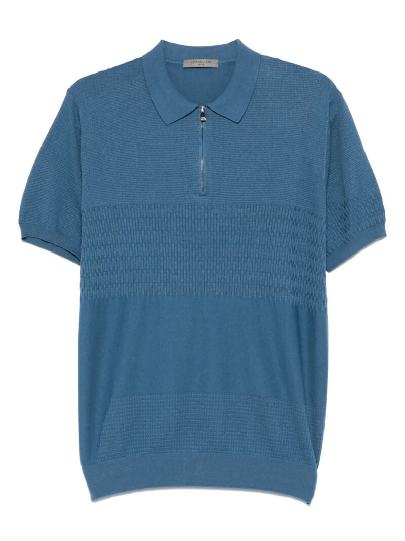 Corneliani  knit polo shirt