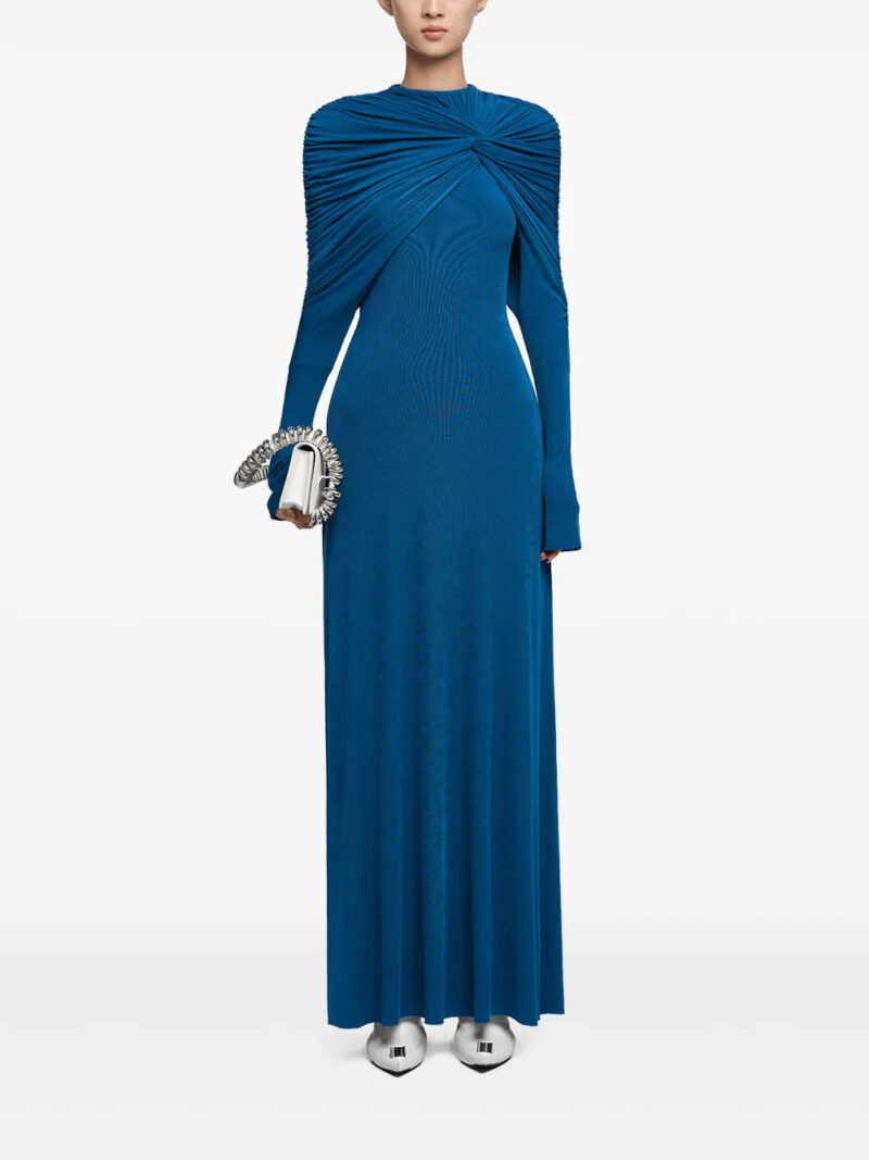 CHATS BY C.DAM draped dress