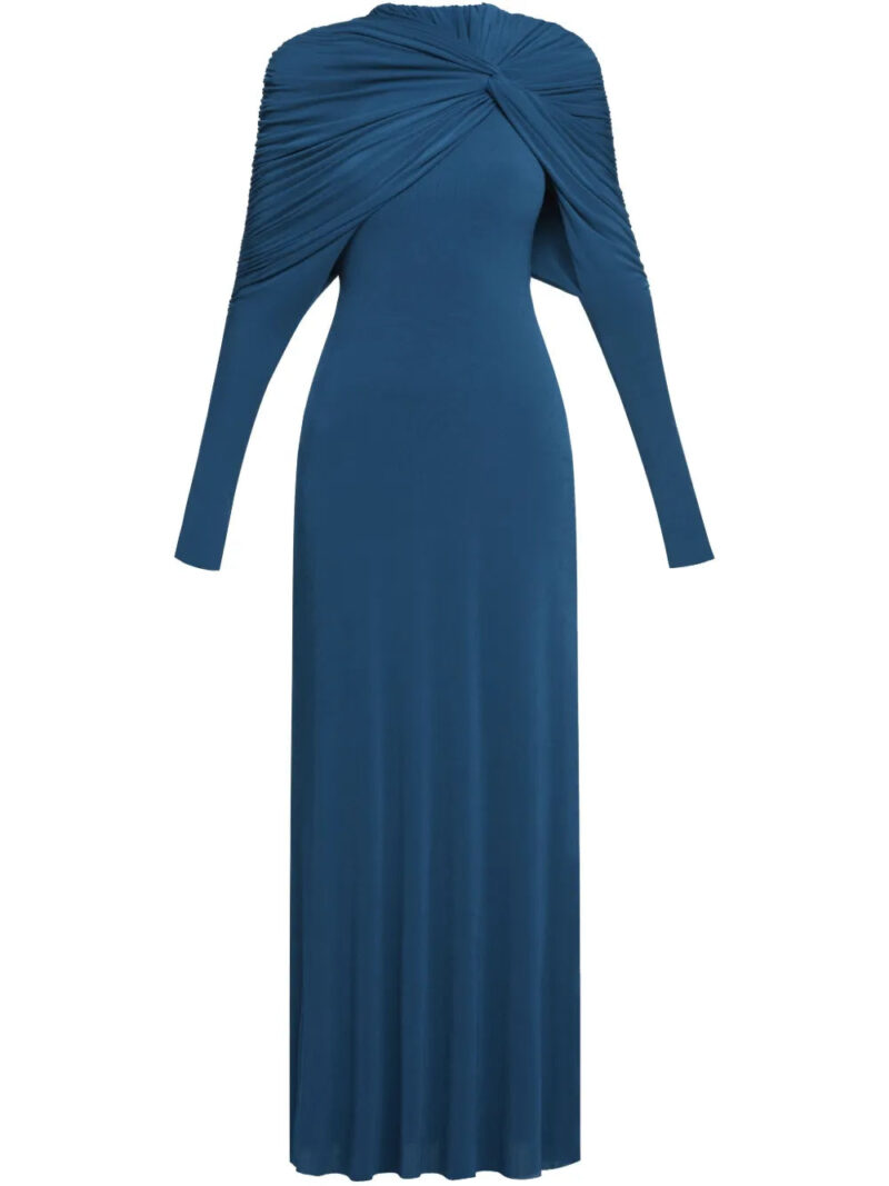 CHATS BY C.DAM draped dress
